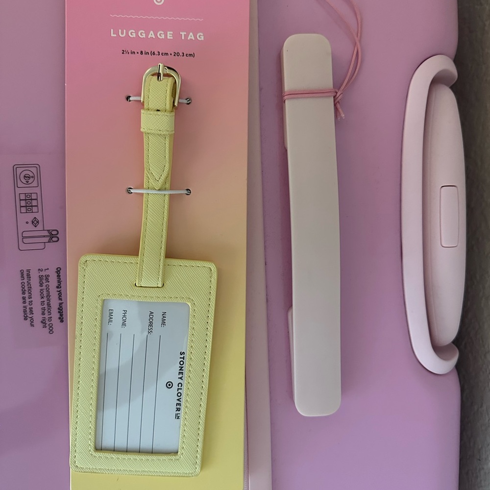 Stoney clover lane x Target luggage tag